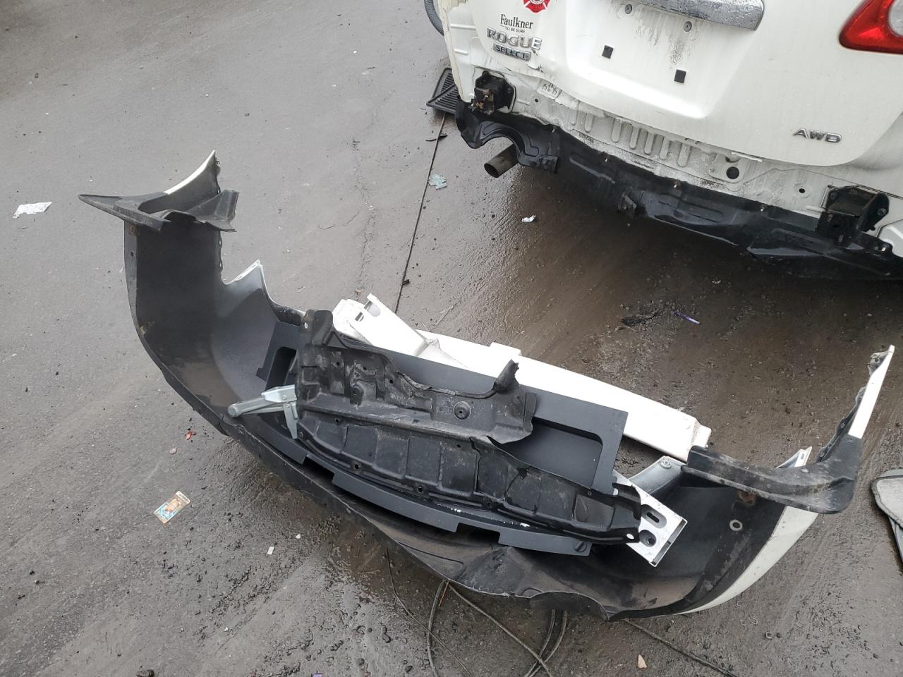 2014 Nissan Rogue VIN JN8AS5MV9EW701579 Copart auction photo, rear end damage thumbnail 12