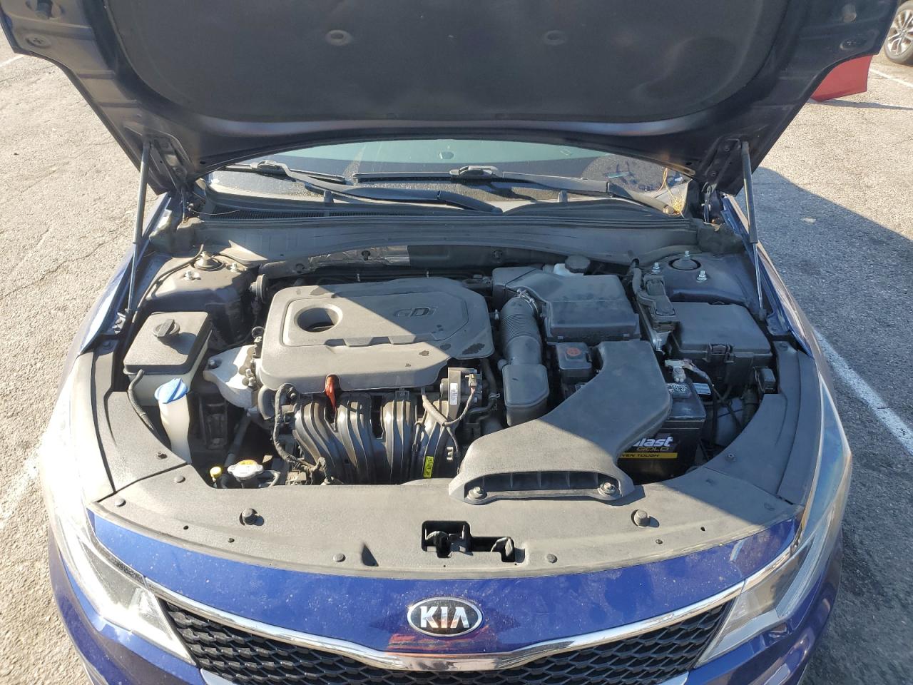 2016 KIA Optima VIN 5XXGT4L3XGG082959 Copart auction photo, side damage thumbnail 11