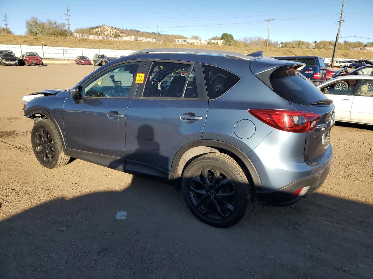 2016 Mazda CX-5 VIN JM3KE4DY5G0734099 Copart auction photo, front end damage thumbnail 2