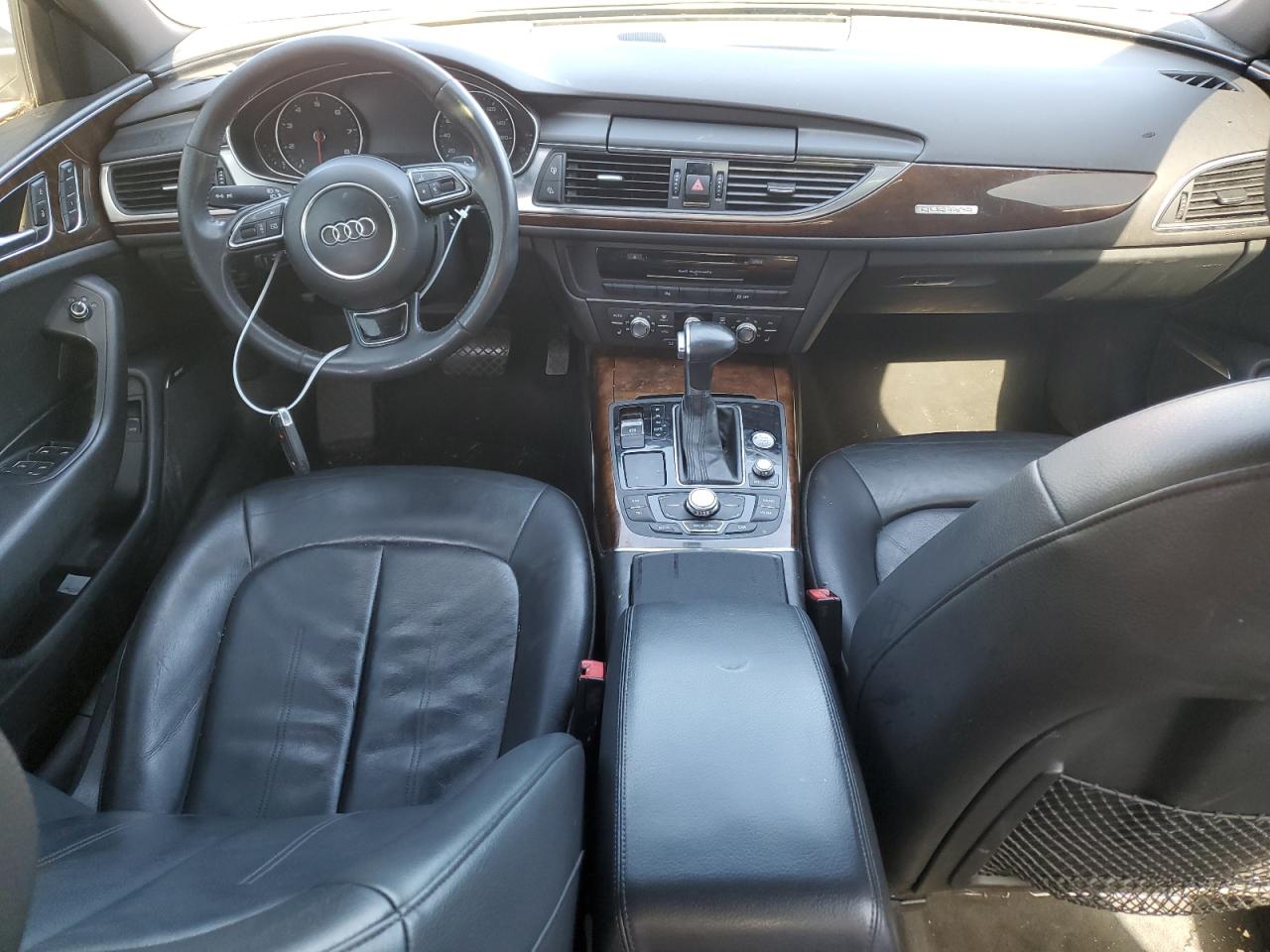 2014 Audi A6 VIN WAUGFAFC5EN013225 Copart auction photo, front end / rear end damage thumbnail 8