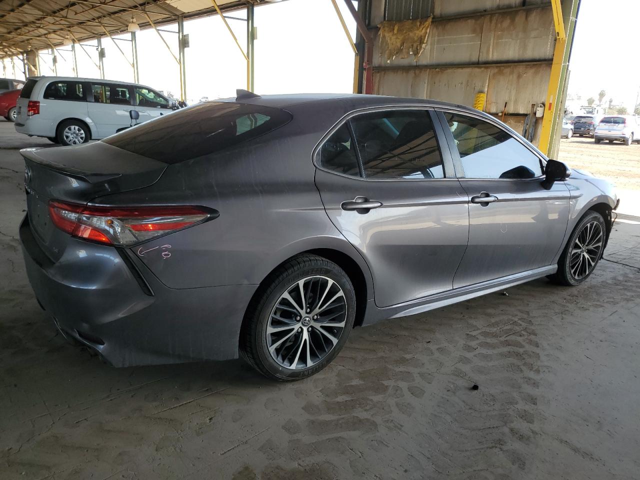 2019 Toyota Camry VIN 4T1B11HK3KU703021 Copart auction photo, front end damage thumbnail 3