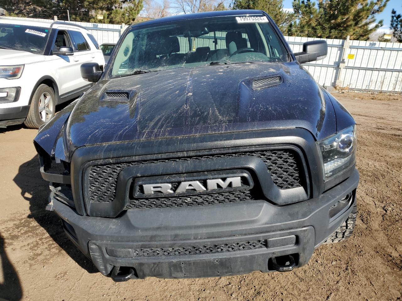 2020 RAM 1500 VIN 1C6RR7LG9LS140126 Copart auction photo, side damage thumbnail 5
