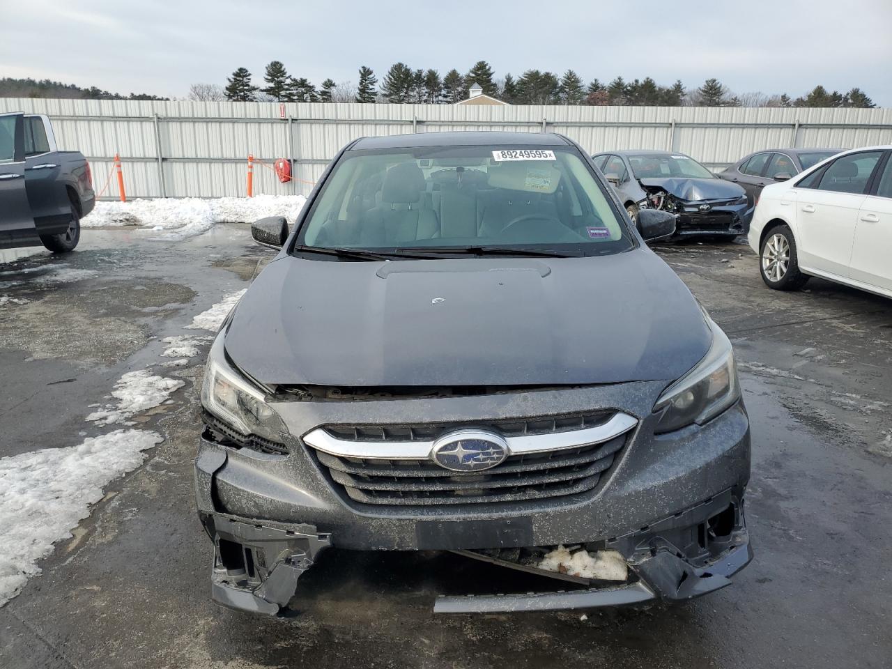 2020 Subaru Legacy VIN 4S3BWAA67L3011838 Copart auction photo, front end damage thumbnail 5