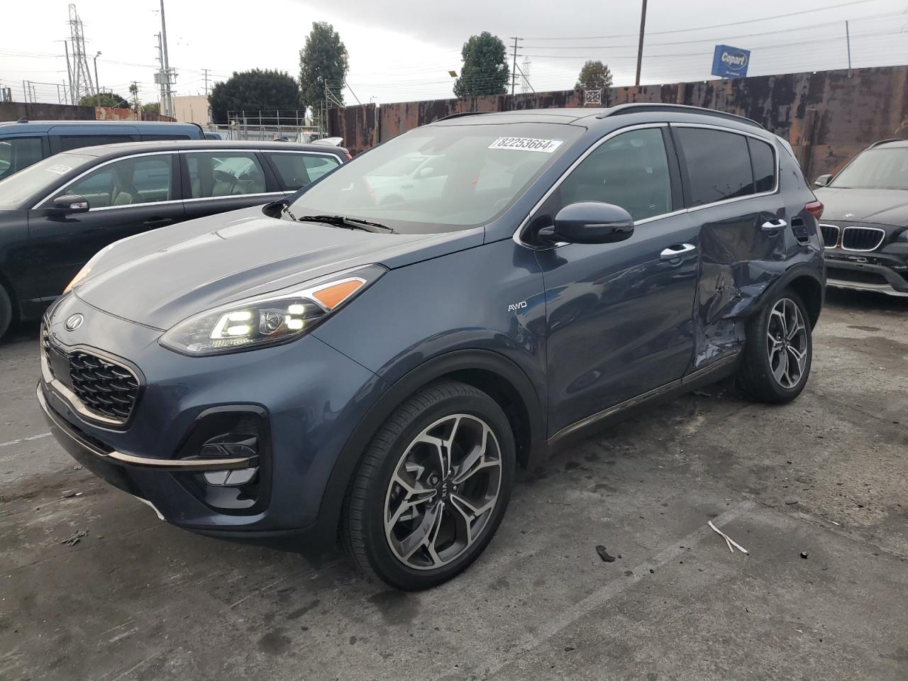 2022 KIA Sportage VIN KNDPRCA61N7954005