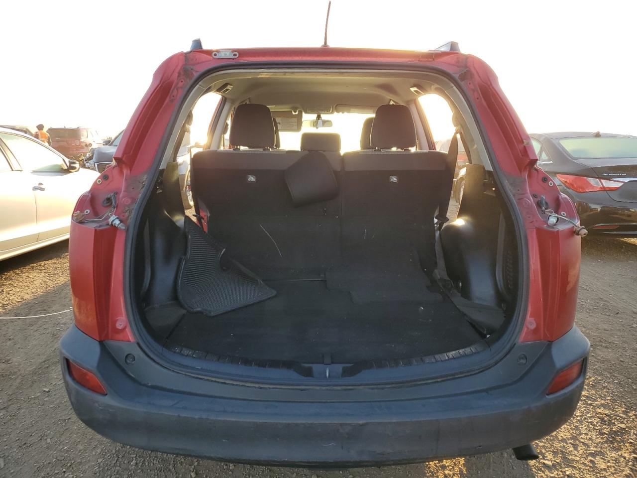 2013 Toyota RAV 4 VIN 2T3BFREV9DW070078 Copart auction photo, vandalism / stripped damage thumbnail 6