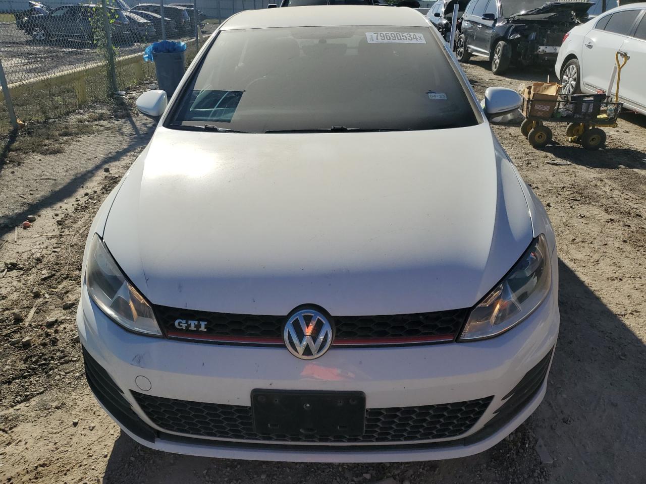 2017 Volkswagen GTI VIN 3VW4T7AU4HM076507 Copart auction photo, minor dent/scratches damage thumbnail 5