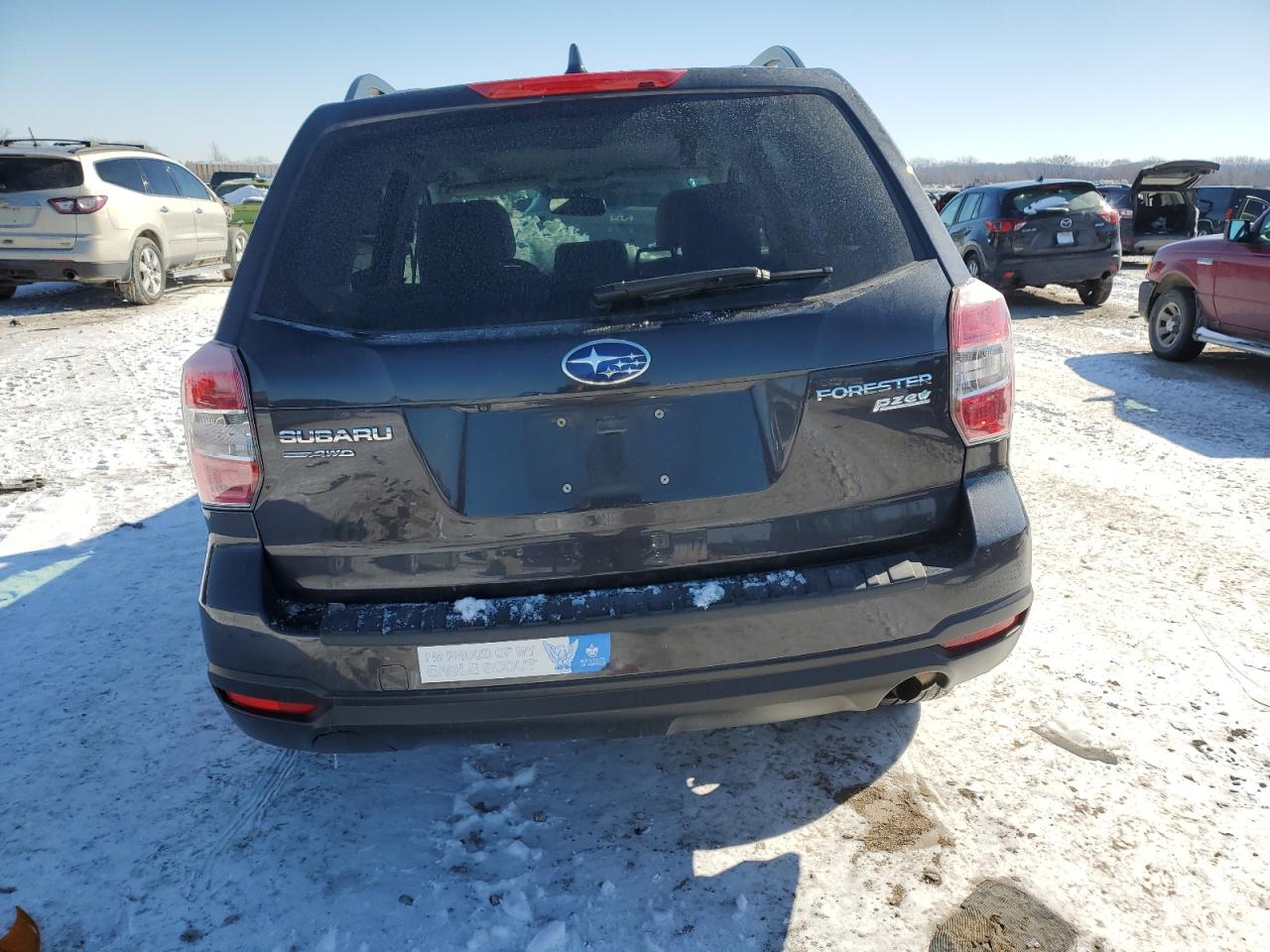 2016 Subaru Forester VIN JF2SJADC9GH475059 Copart auction photo, front end damage thumbnail 6