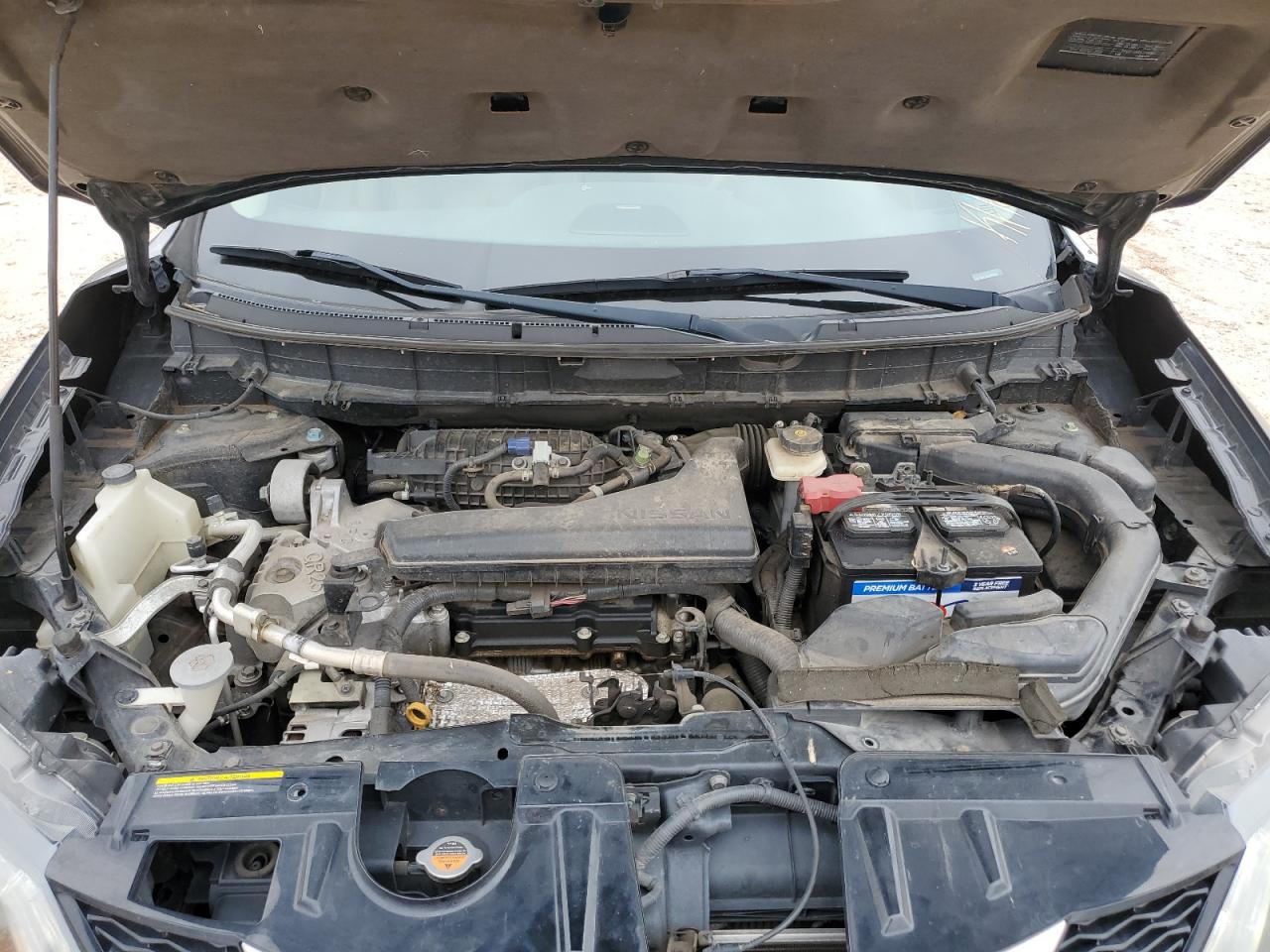 2014 Nissan Rogue VIN 5N1AT2MT3EC787474 Copart auction photo, all over / minor dent/scratches damage thumbnail 12
