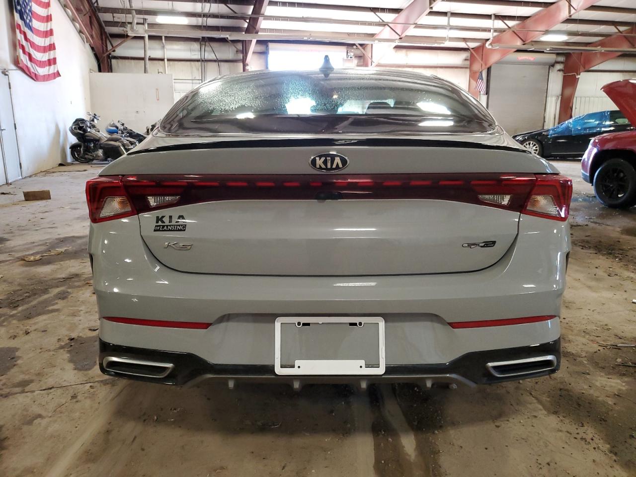 2021 KIA K5 VIN 5XXG64J23MG057592 Copart auction photo, front end / side damage thumbnail 6