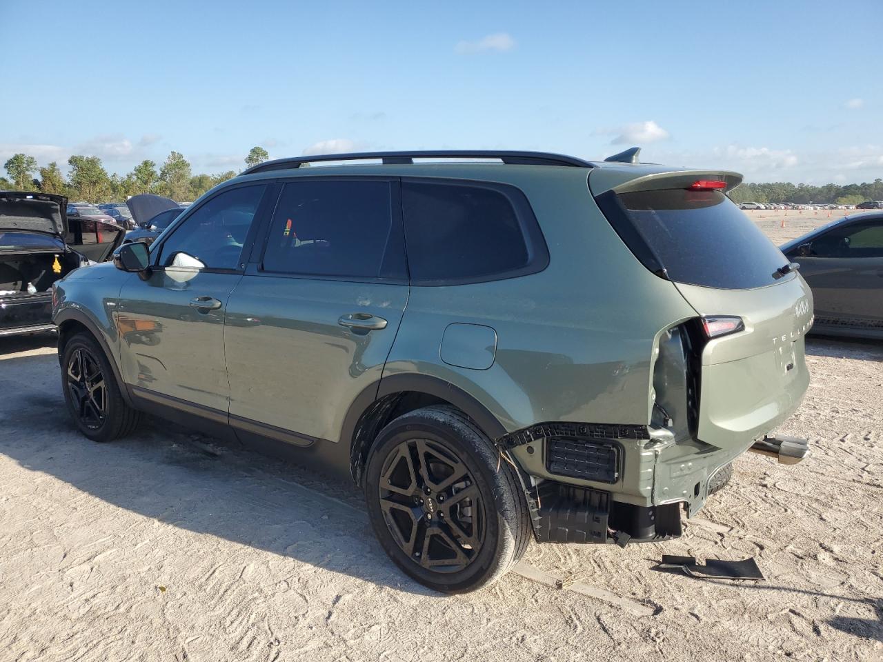 2024 KIA Telluride VIN 5XYP5DGCXRG430083 Copart auction photo, all over damage thumbnail 2