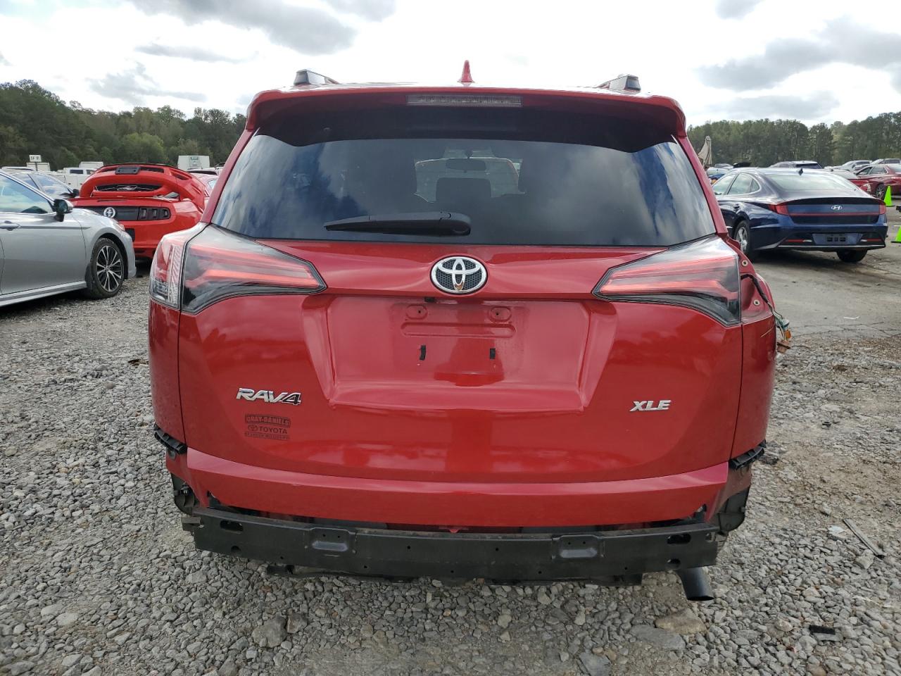 2016 Toyota RAV 4 VIN 2T3WFREV3GW278396 Copart auction photo, side / front end damage thumbnail 6