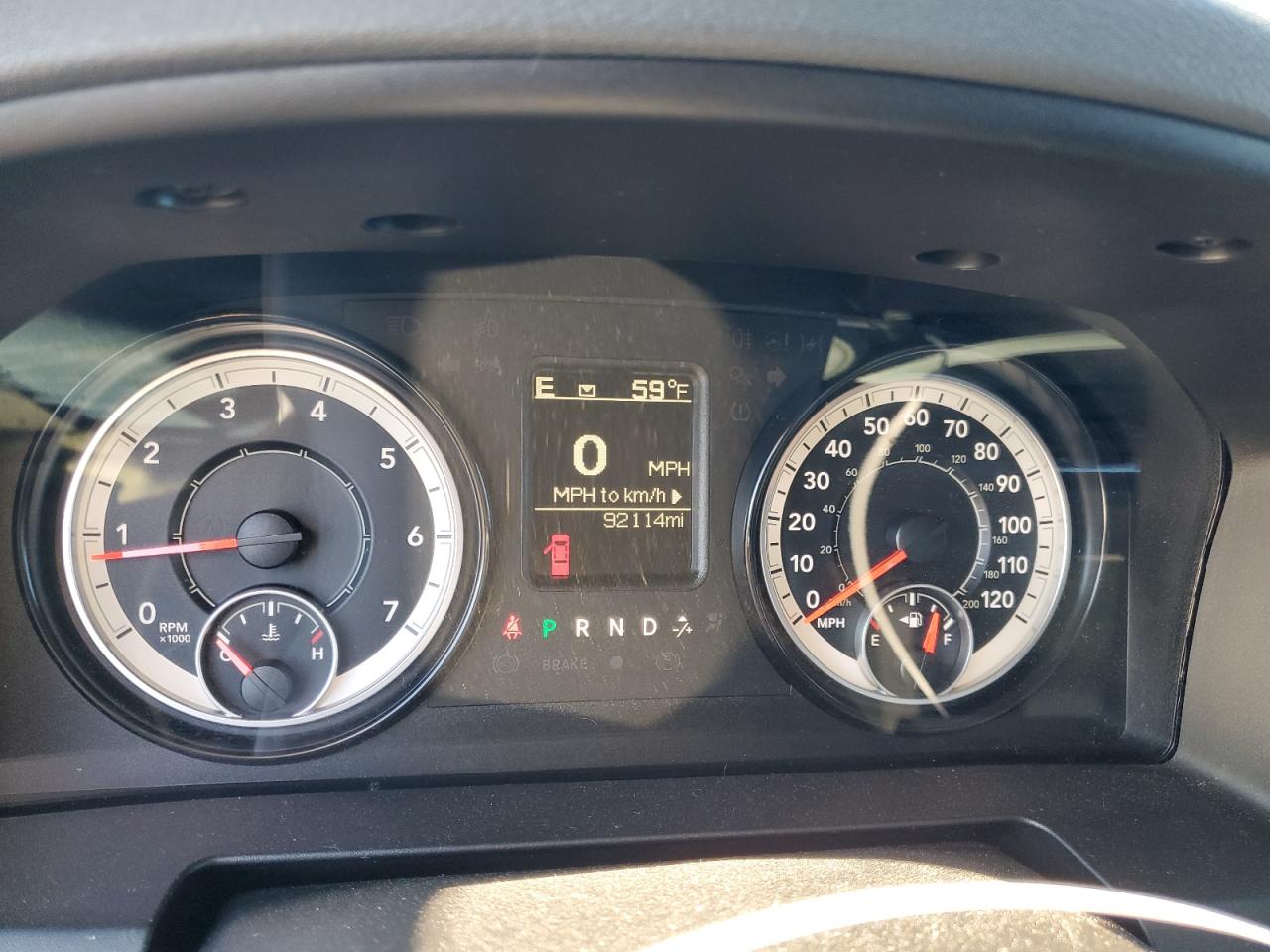 2017 RAM 1500 VIN 1C6RR7GG8HS742467 Copart auction photo, front end damage thumbnail 9