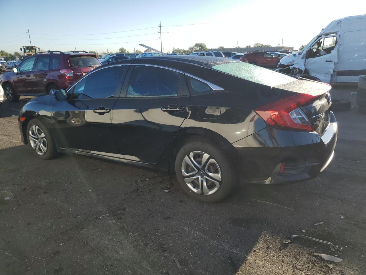 2017 Honda Civic VIN 19XFC2F58HE082644 Copart auction photo, biohazard/chemical / minor dent/scratches damage thumbnail 2