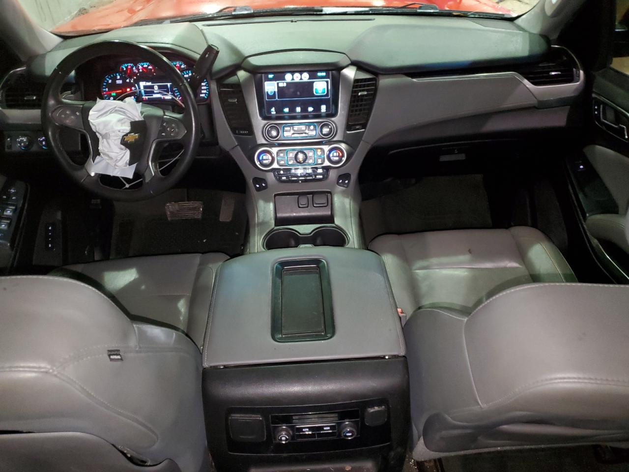 2015 Chevrolet Tahoe VIN 1GNSKBKCXFR270256 Copart auction photo, front end / rear end damage thumbnail 8