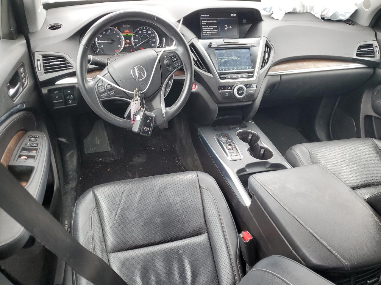 2020 Acura MDX VIN 5J8YD3H51LL004605 Copart auction photo, front end damage thumbnail 8