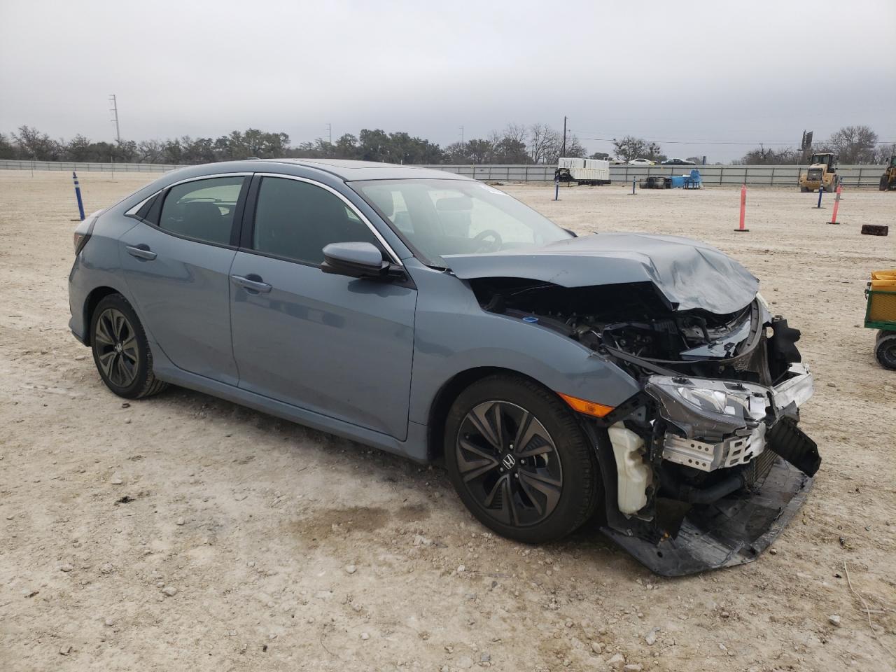 2018 Honda Civic VIN SHHFK7H53JU216049 Copart auction photo, front end damage thumbnail 4