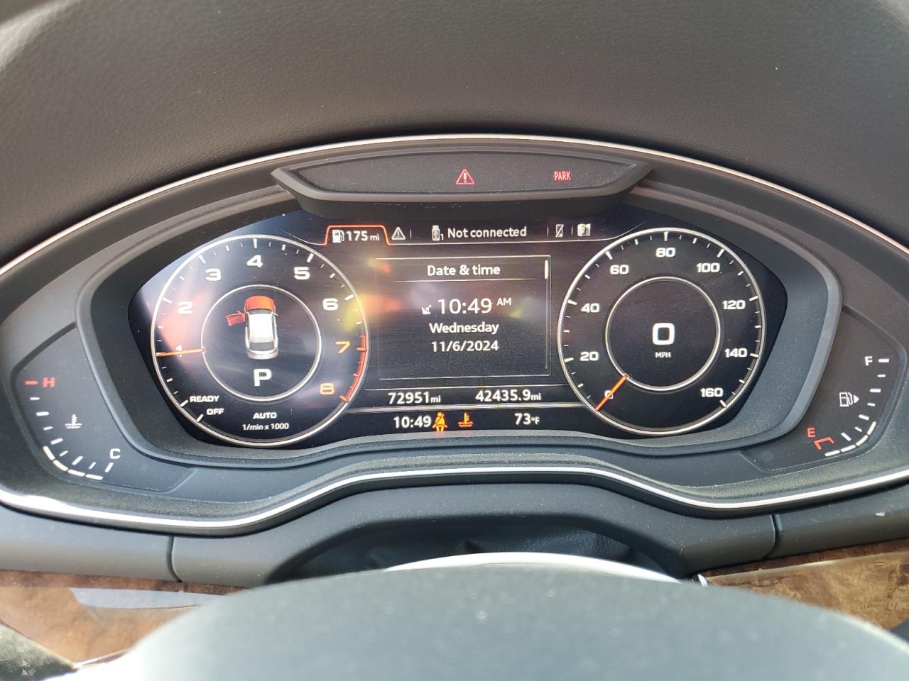 2018 Audi Q5 VIN WA1ANAFY2J2118852 Copart auction photo, front end / side damage thumbnail 9