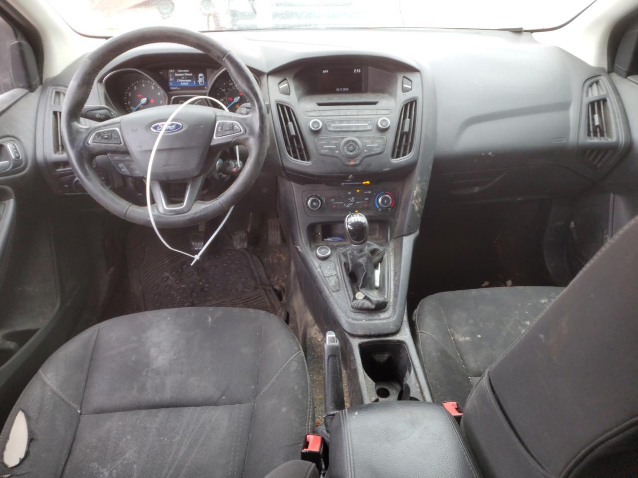 2016 Ford Focus VIN 1FADP3F24GL328818 Copart auction photo, side / front end damage thumbnail 8