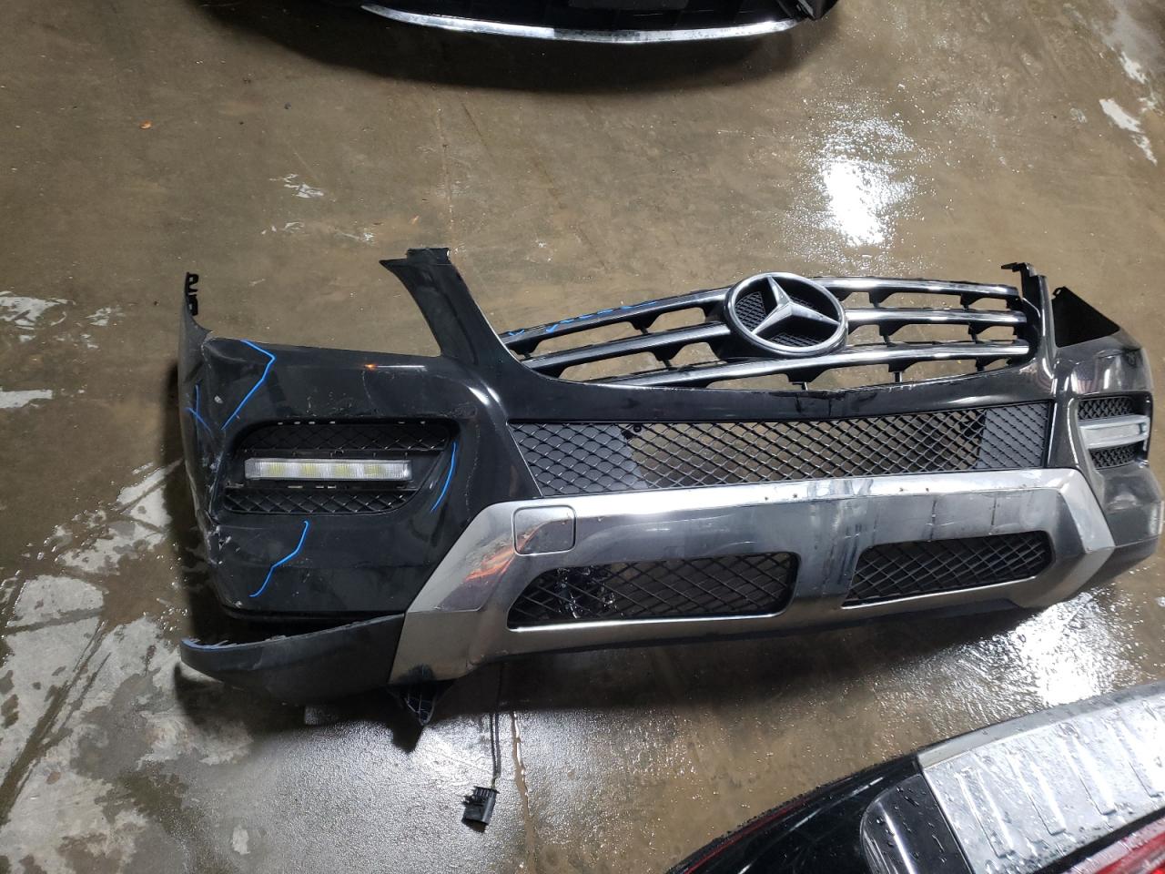 2015 Mercedes-Benz M-klasse VIN 4JGDA5HB3FA483242 Copart auction photo, front end damage thumbnail 12
