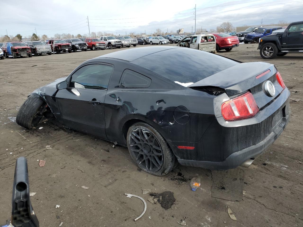 2012 Ford Mustang VIN 1ZVBP8AM6C5278751 Copart auction photo, front end damage thumbnail 2