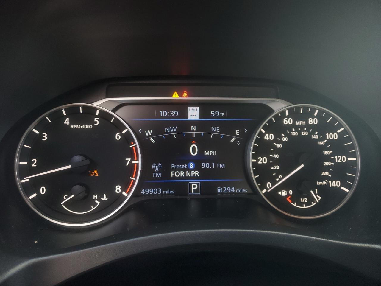 2020 Nissan Altima VIN 1N4BL4FW9LC124103 Copart auction photo, rear end damage thumbnail 9