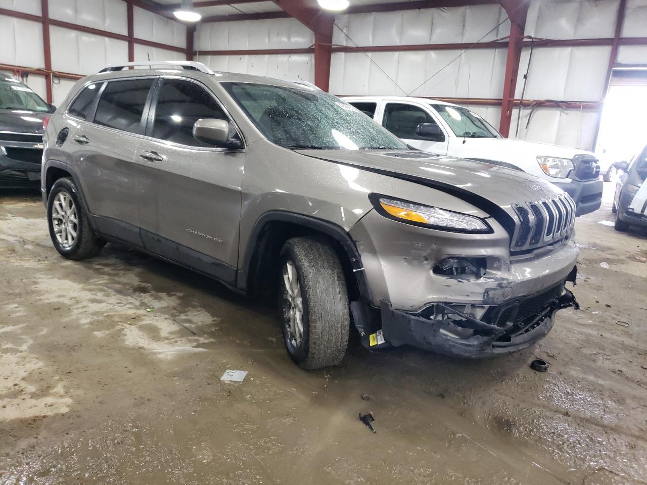 2016 Jeep Grand Cherokee VIN 1C4PJMCS1GW342032 Copart auction photo, front end / undercarriage damage thumbnail 4