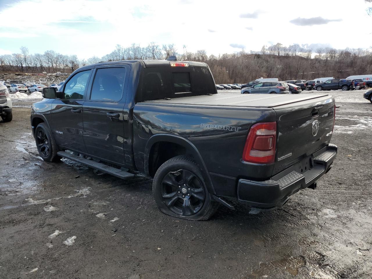 2021 RAM 1500 VIN 1C6SRFJT7MN547616 Copart auction photo, undercarriage / minor dent/scratches damage thumbnail 2