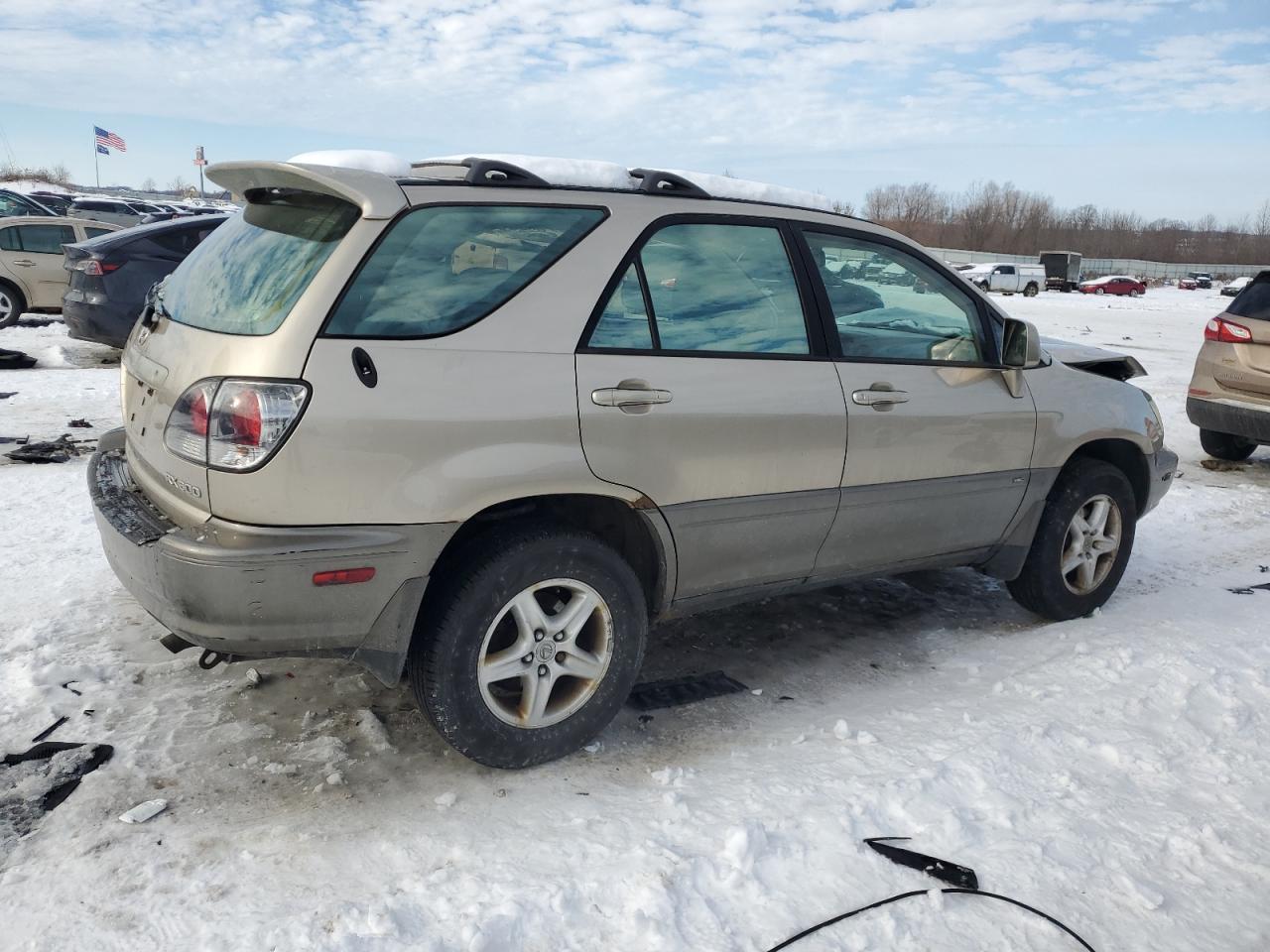 2001 Lexus RX VIN JTJHF10U510225183 Copart auction photo, front end damage thumbnail 3