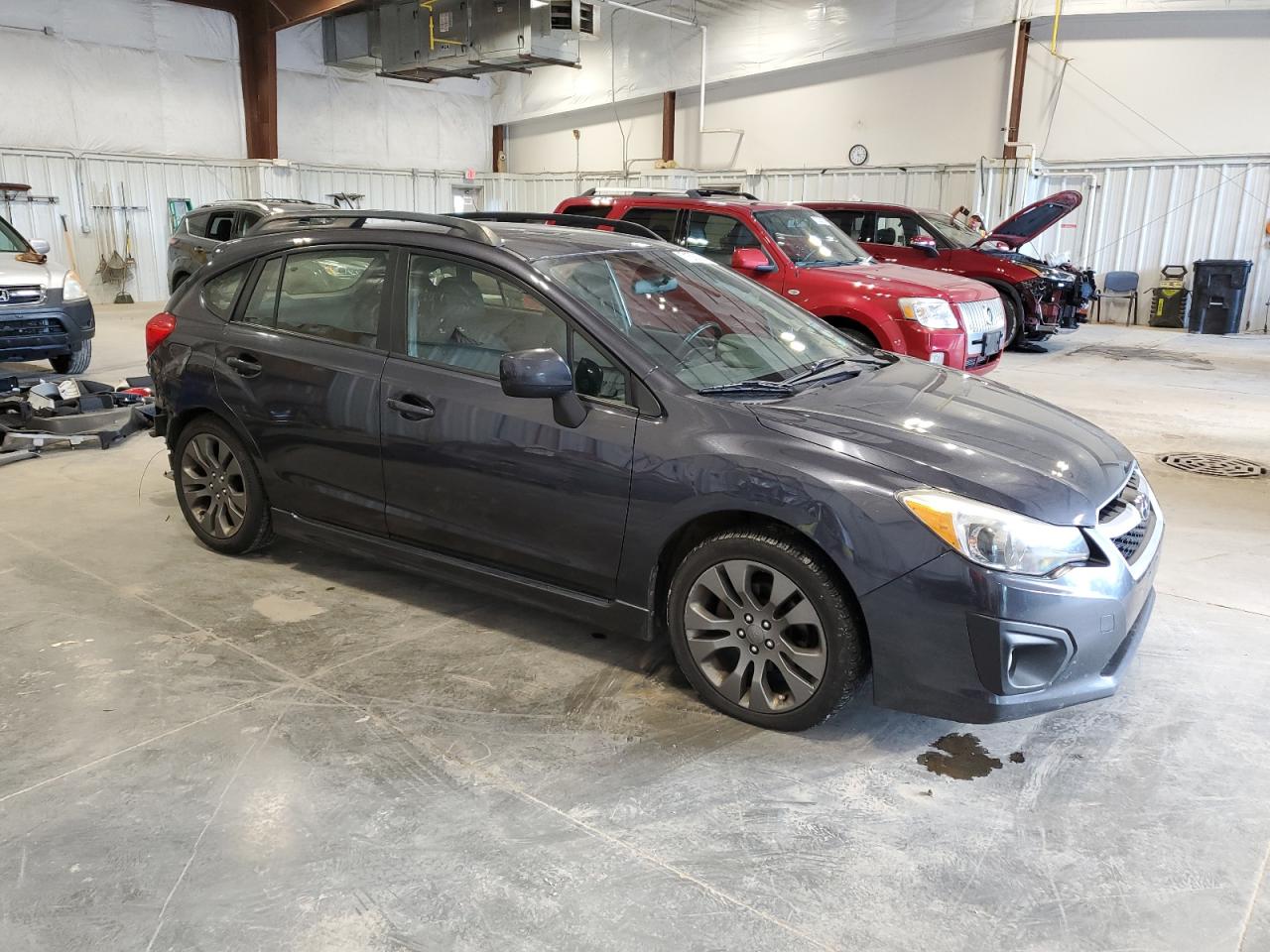 2014 Subaru Impreza VIN JF1GPAL68E8305597 Copart auction photo, front end / rear end damage thumbnail 4