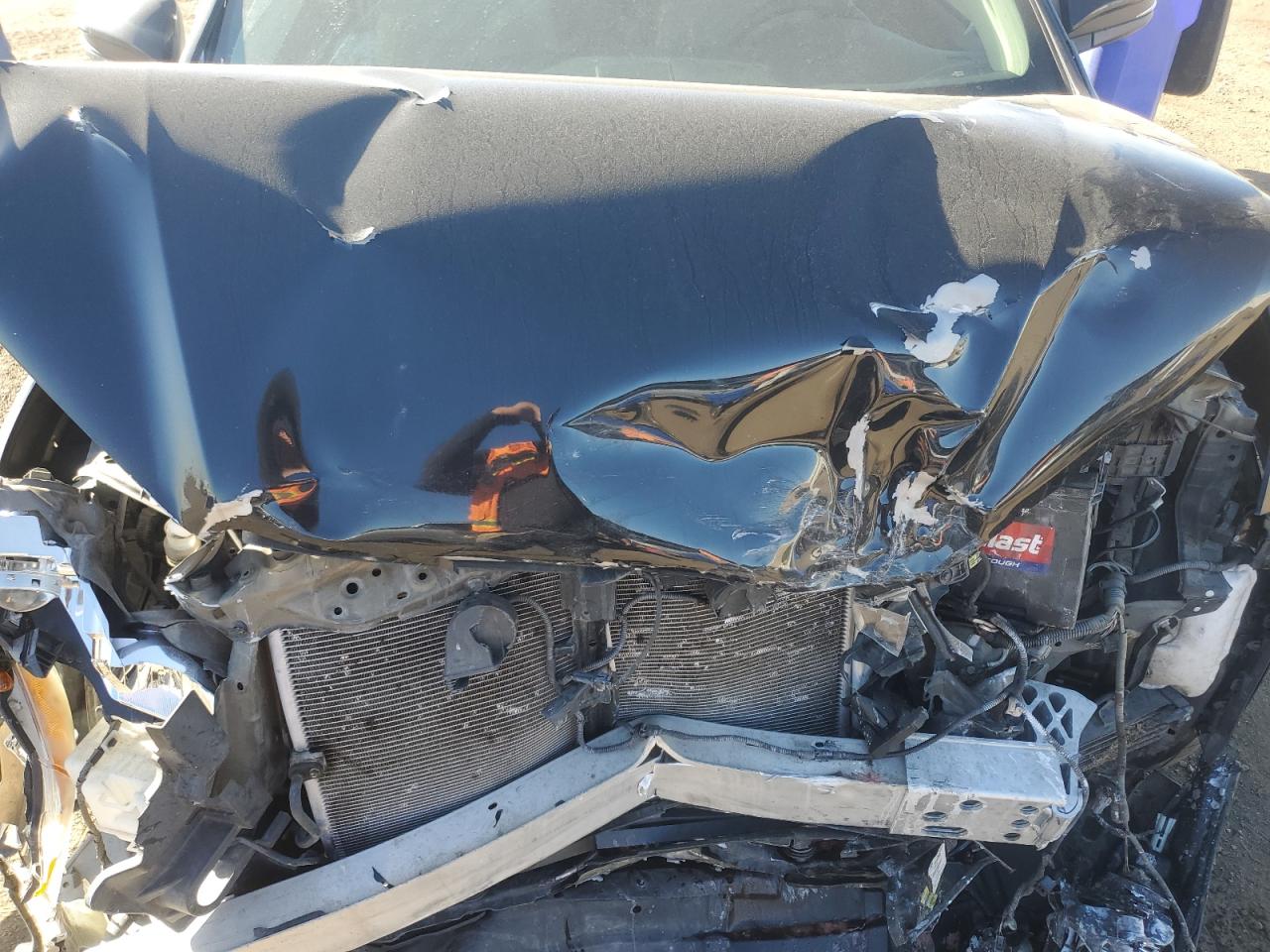 2015 Toyota Highlander VIN 5TDDKRFH4FS080079 Copart auction photo, front end damage thumbnail 12