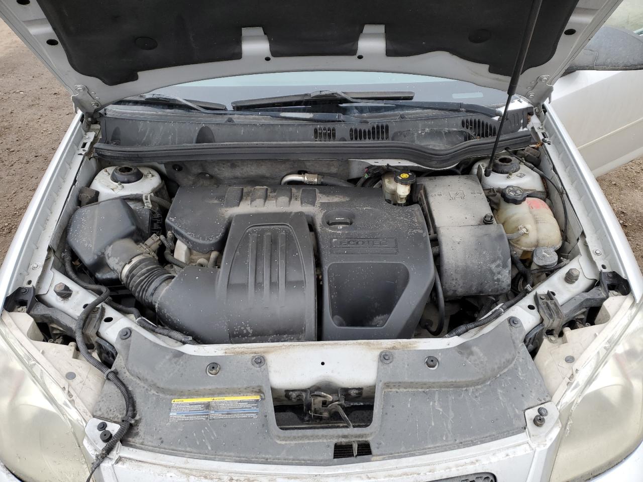 2008 Pontiac G5 VIN 1G2AJ55F587222486 Copart auction photo, side / front end damage thumbnail 11