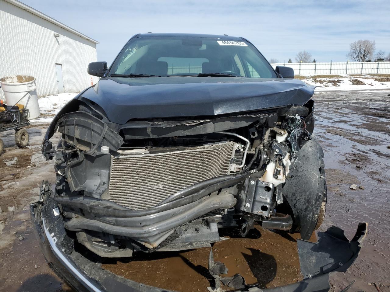 2017 Chevrolet Equinox VIN 2GNFLFE37H6220656 Copart auction photo, front end / side damage thumbnail 5