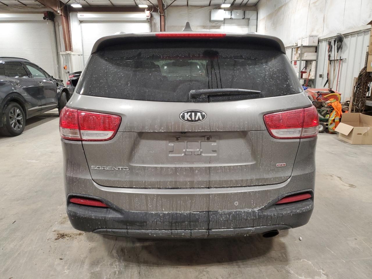 2016 KIA Sorento VIN 5XYPG4A36GG014418 Copart auction photo, front end damage thumbnail 6