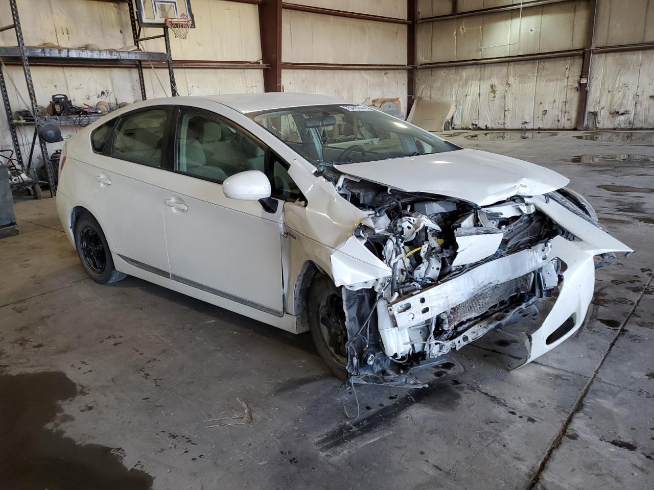 2012 Toyota Prius VIN JTDKN3DU9C5460838 Copart auction photo, front end / mechanical damage thumbnail 4