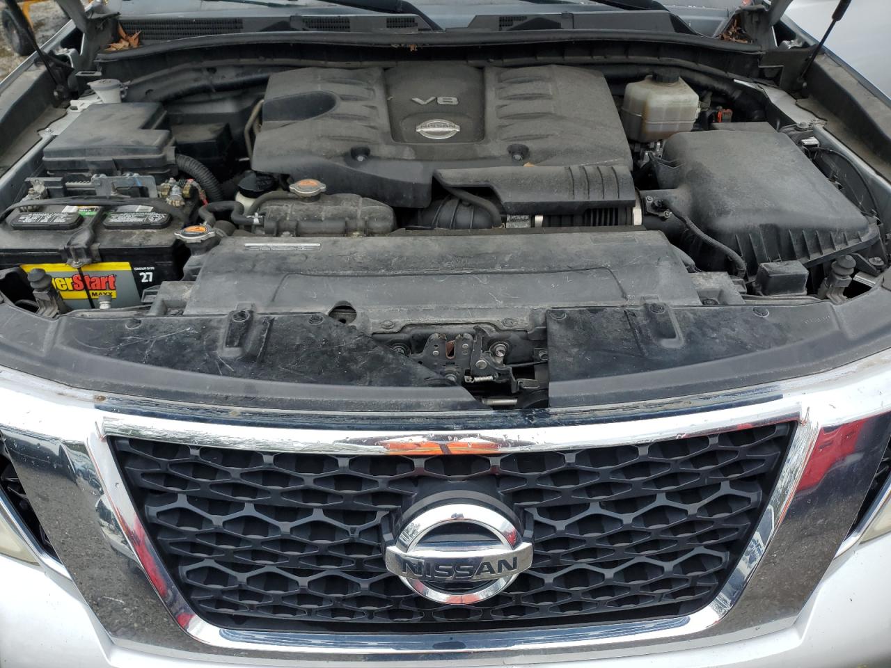 2018 Nissan Armada VIN JN8AY2ND0J9050466 Copart auction photo, mechanical damage thumbnail 12