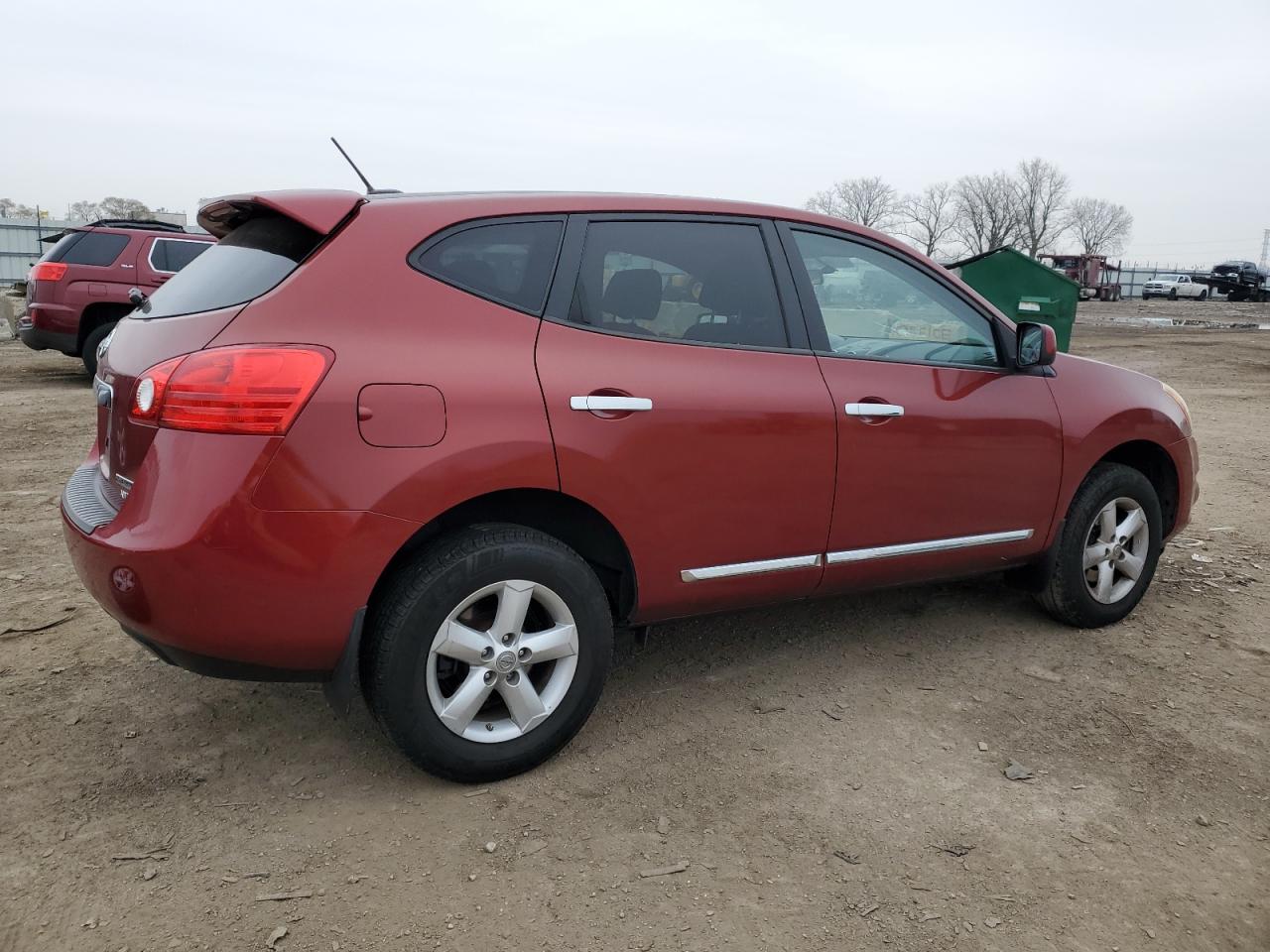 2013 Nissan Rogue VIN JN8AS5MV2DW150152 Copart auction photo, minor dent/scratches damage thumbnail 3