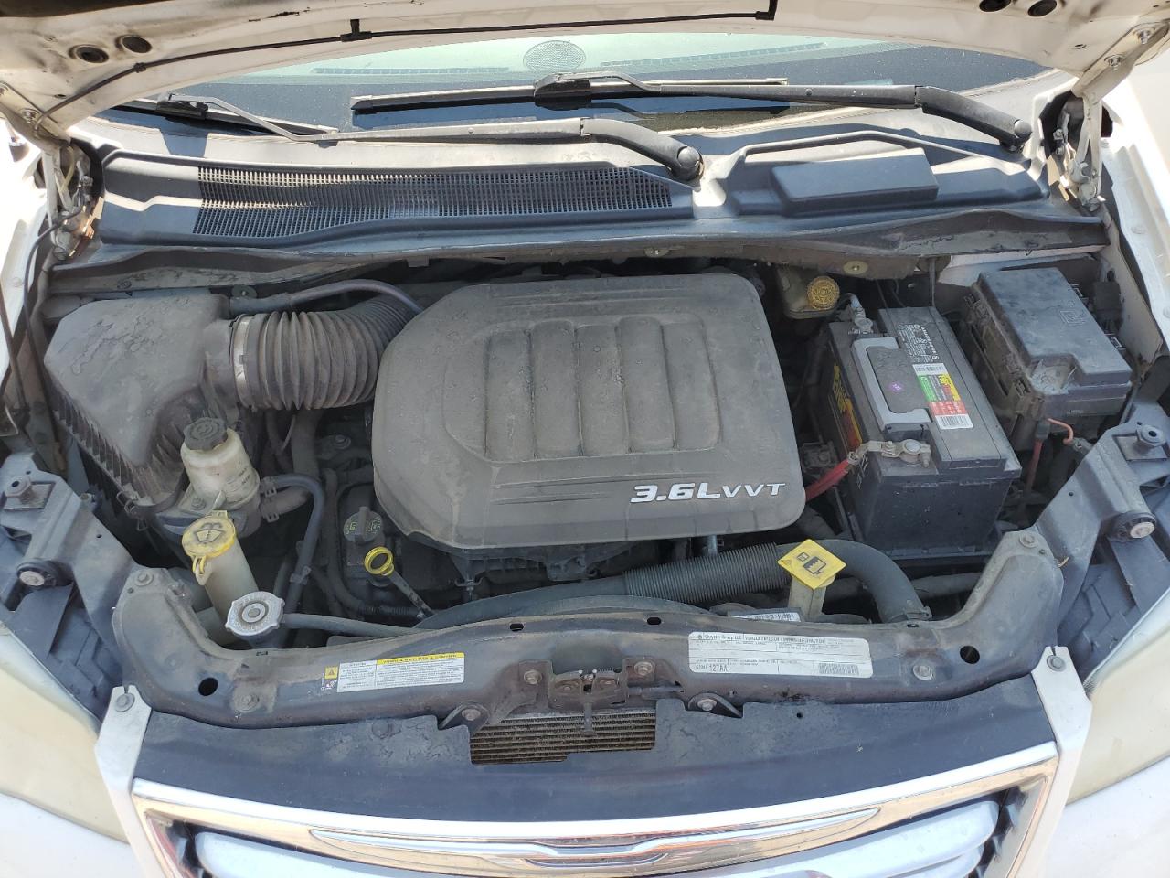 2011 Chrysler Town & Country VIN 2A4RR5DG6BR735148 Copart auction photo, rear end / mechanical damage thumbnail 12