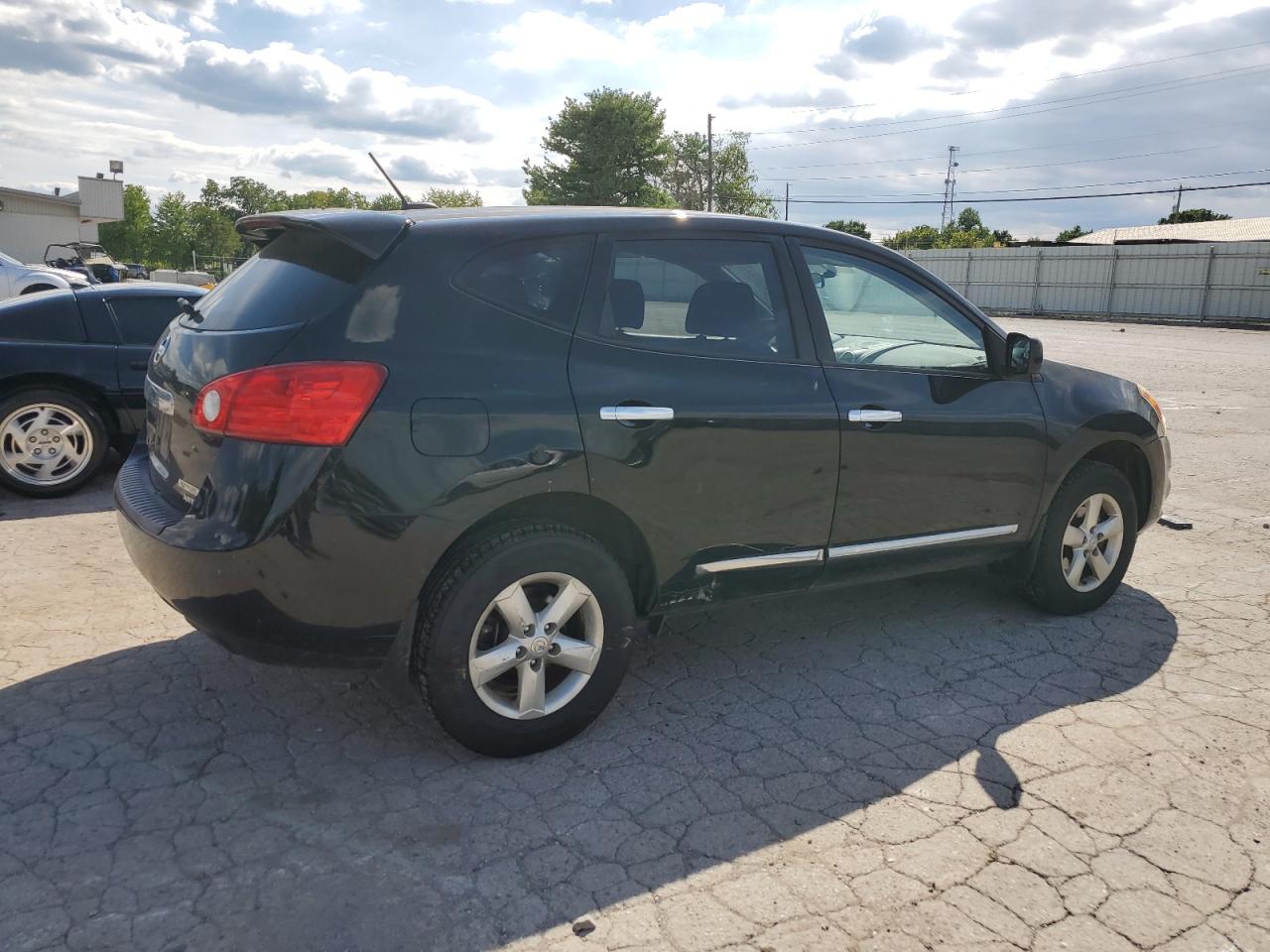 2013 Nissan Rogue VIN JN8AS5MVXDW620427 Copart auction photo, side / front end damage thumbnail 3
