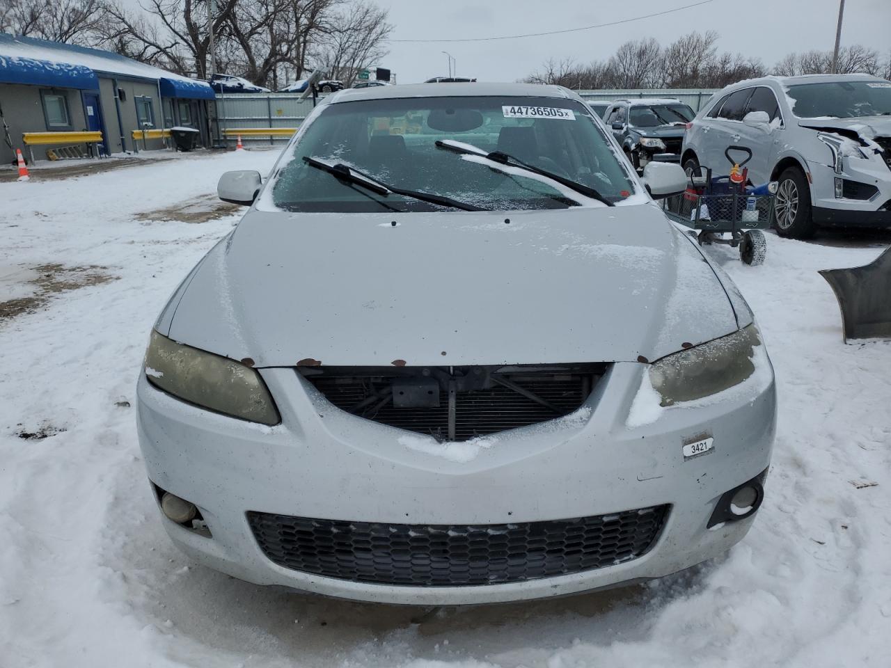 2006 Mazda 6 VIN 1YVHP80CX65M48808 Copart auction photo, all over / mechanical damage thumbnail 5