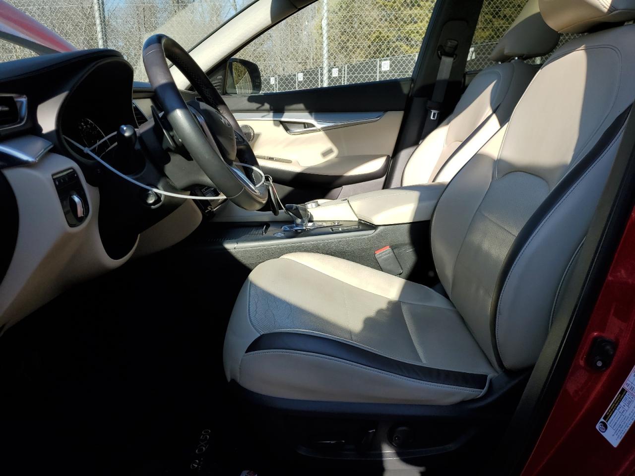 2021 Infiniti QX50 VIN 3PCAJ5CB0MF101414 Copart auction photo, front end / minor dent/scratches damage thumbnail 7