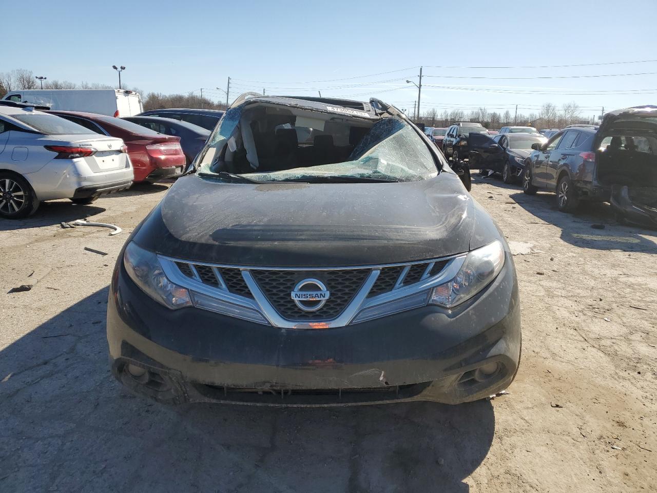 2012 Nissan Murano VIN JN8AZ1MU3CW109314 Copart auction photo, all over / top/roof damage thumbnail 5