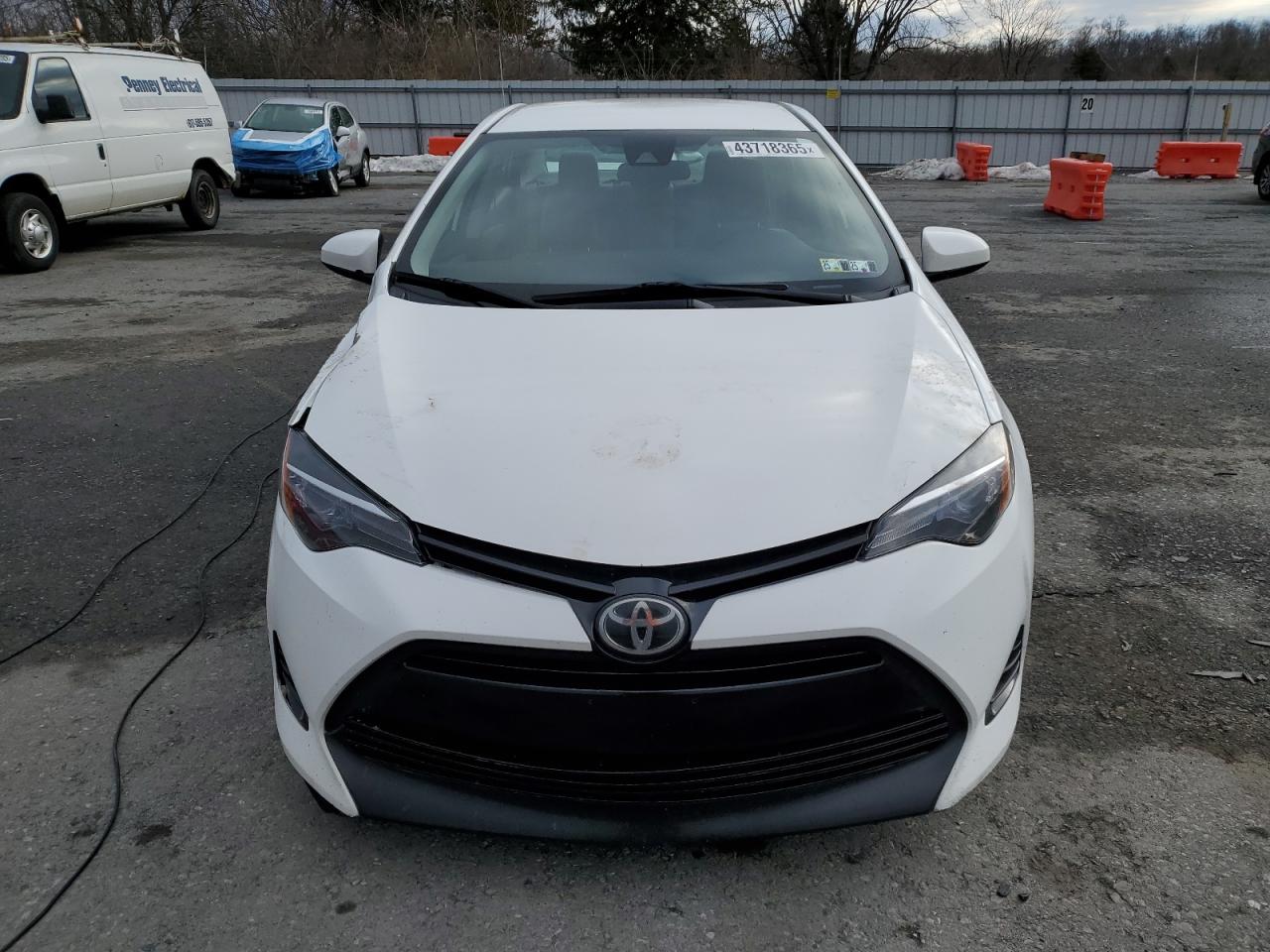 2017 Toyota Corolla VIN 2T1BURHE9HC846145 Copart auction photo, side / front end damage thumbnail 5