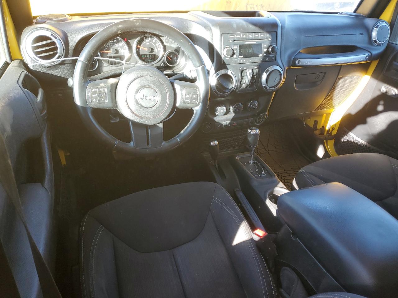 2015 Jeep Wrangler VIN 1C4BJWFG8FL571708 Copart auction photo, undercarriage / front end damage thumbnail 8