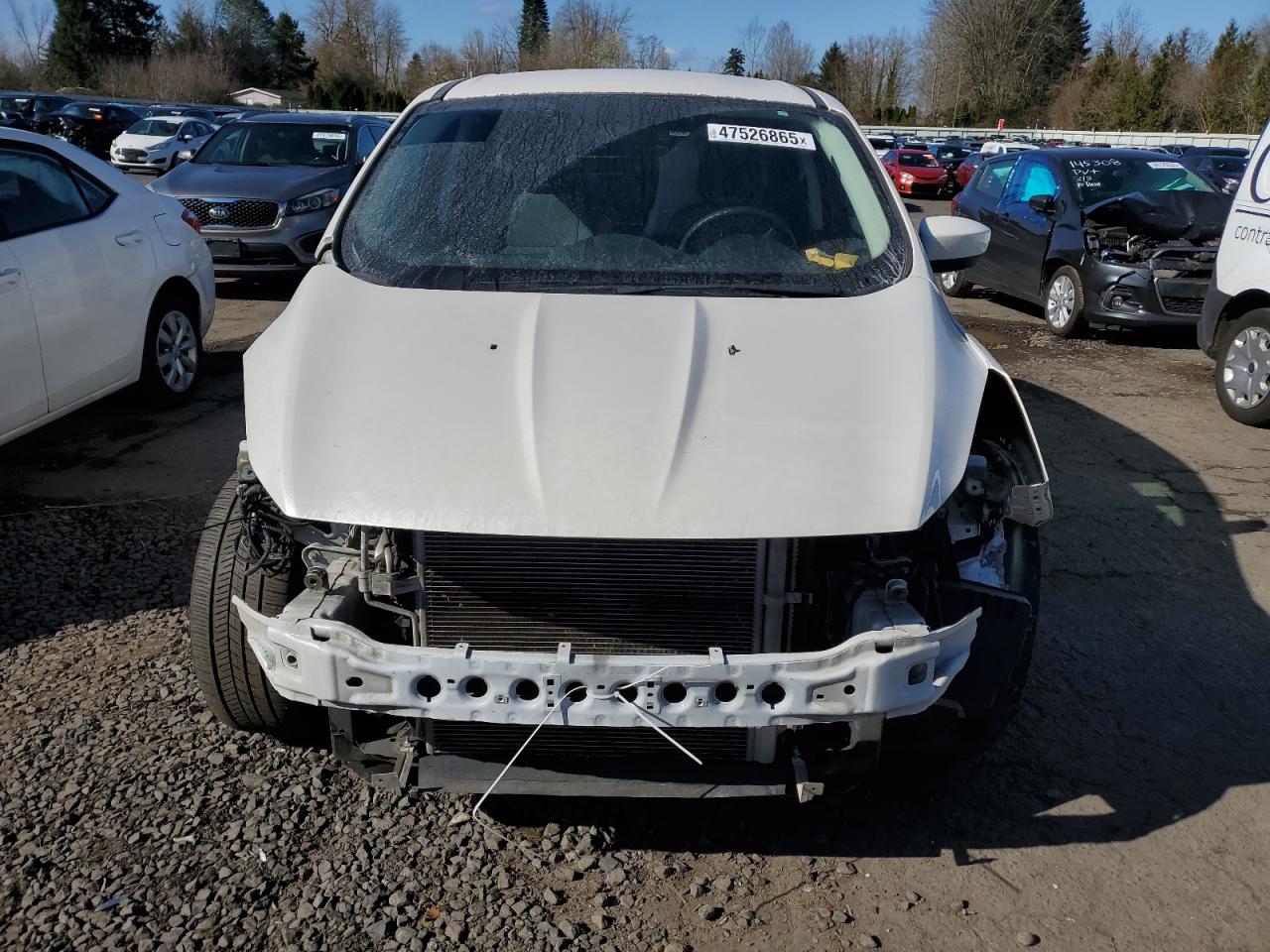 2016 Ford Escape VIN 1FMCU0G73GUB48369 Copart auction photo, front end damage thumbnail 5