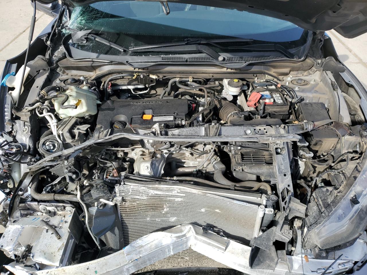 2017 Honda Civic VIN 2HGFC2F72HH570866 Copart auction photo, front end damage thumbnail 12