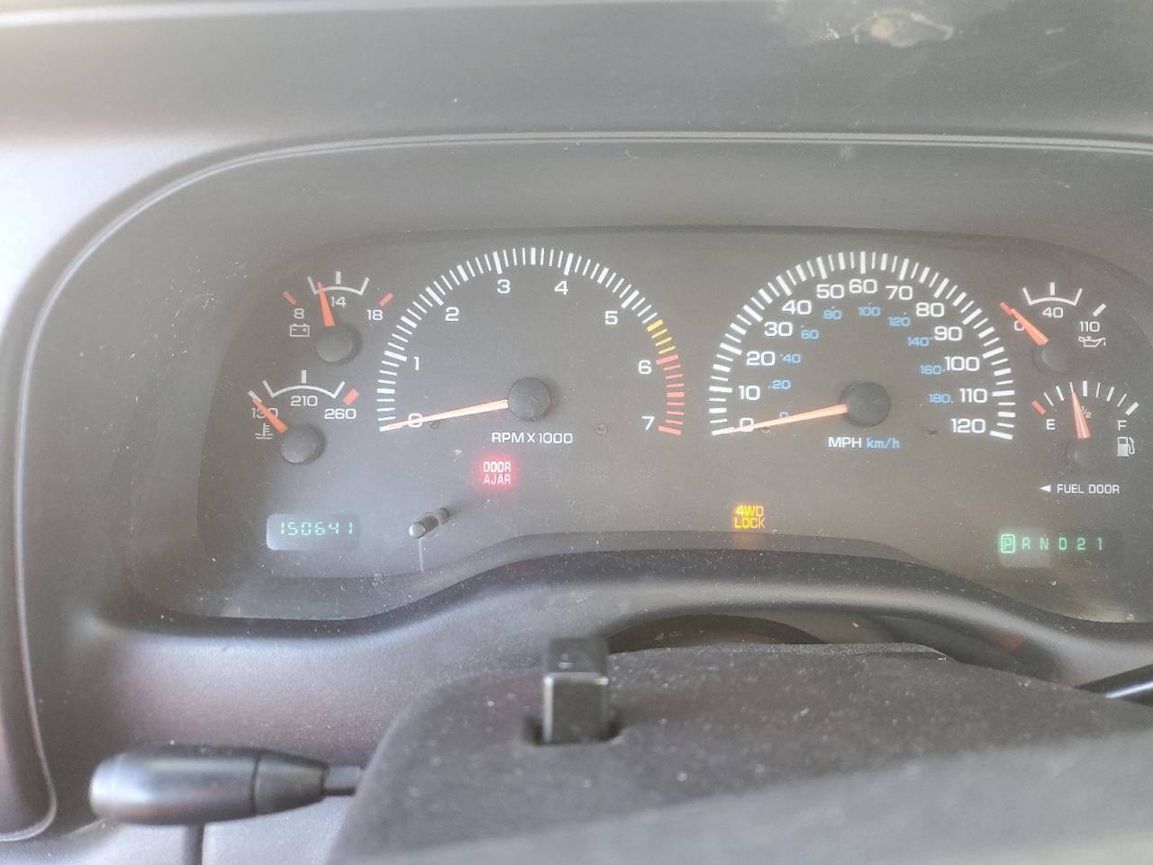 2000 Dodge Durango VIN 1B4HS28NXYF158019 Copart auction photo, all over damage thumbnail 9