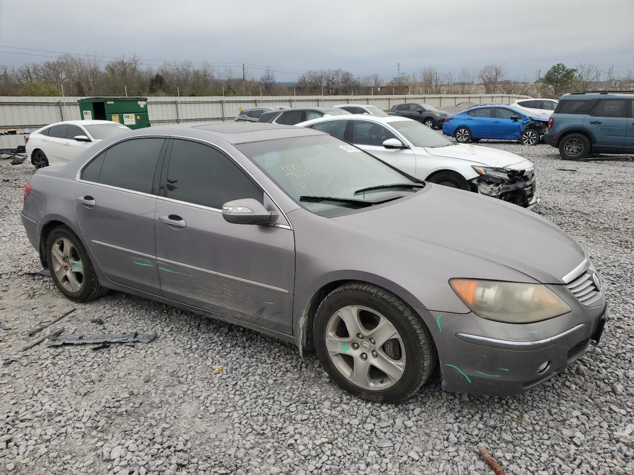 2008 Acura RL VIN JH4KB16628C002071 Copart auction photo, front end damage thumbnail 4