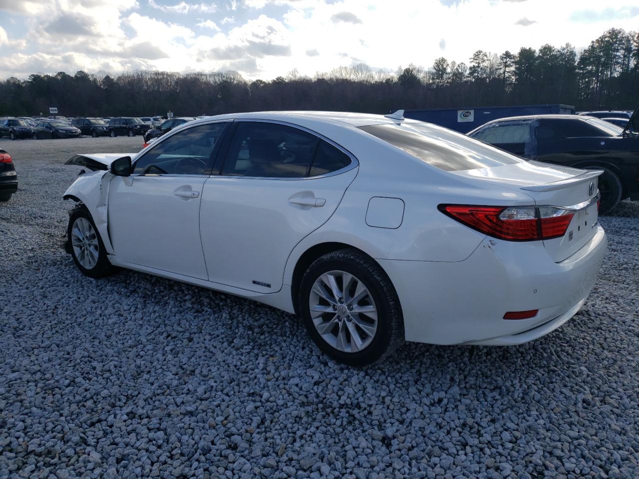 2014 Lexus ES VIN JTHBW1GG5E2049902 Copart auction photo, front end damage thumbnail 2