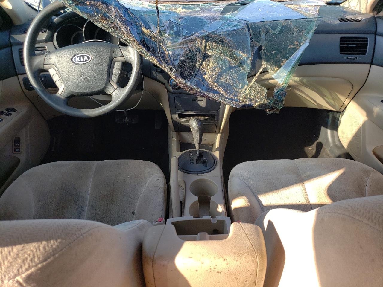 2010 KIA Optima VIN KNAGG4A83A5430872 Copart auction photo, water/flood / top/roof damage thumbnail 8