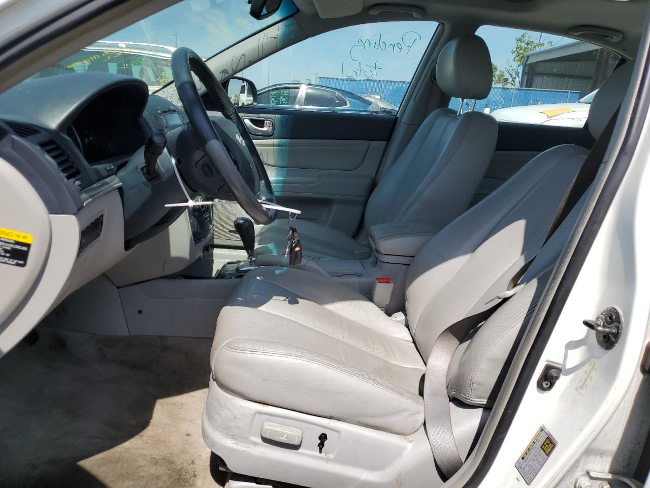 2007 Hyundai Sonata VIN 5NPEU46F87H278204 Copart auction photo, rear end damage thumbnail 7
